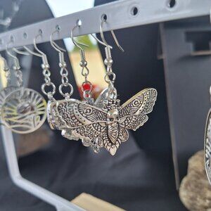 Moth Earrings
